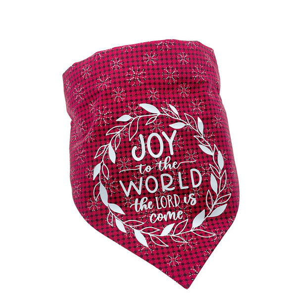 Joy of The World Slip-on Cotton Dog Bandana