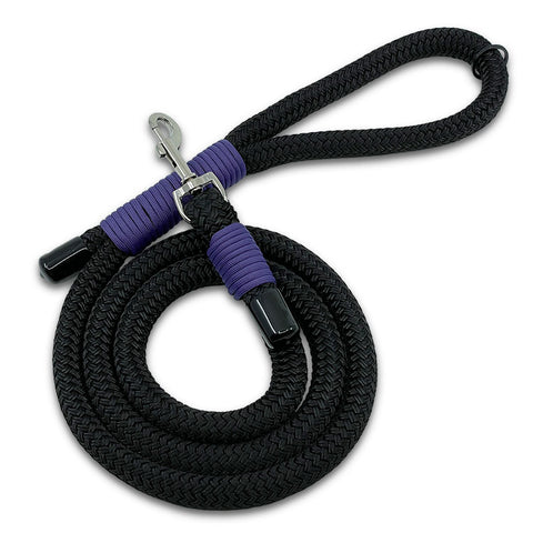 Purple Marine Grade Nylon Dog Leash - 5 Feet