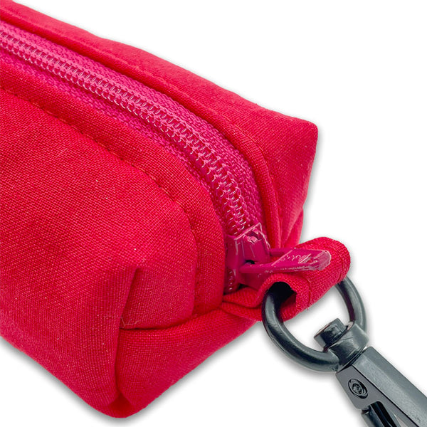 Red Cotton Waste Bag Holder And Dispenser