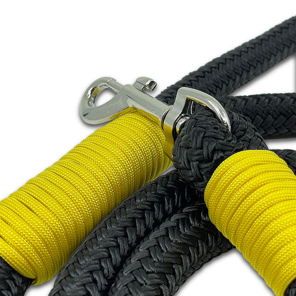 Yellow Marine Grade Nylon Dog Leash - 5 Feet